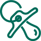 pacifier icon for dependent care