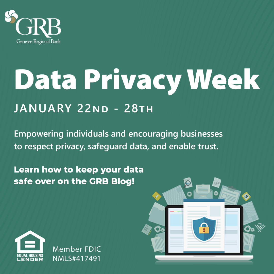 Data Privacy Week image. Jan. 22-28, 2023.