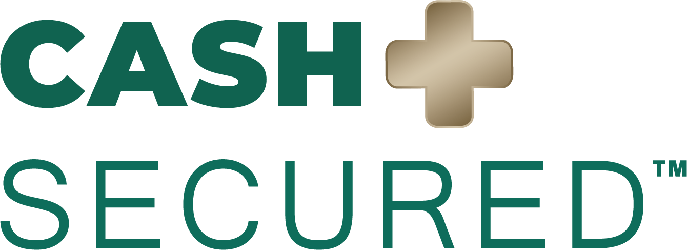 Cash Plus Secured - Stacked Logo