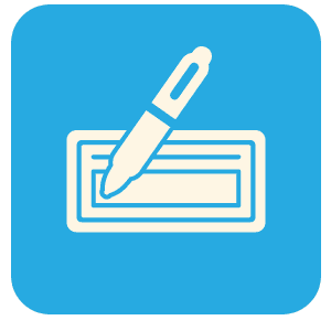 Check writing icon