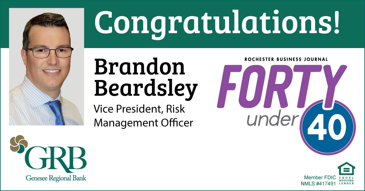 RBJ Brandon Beardsley 40 under 40 Announcement