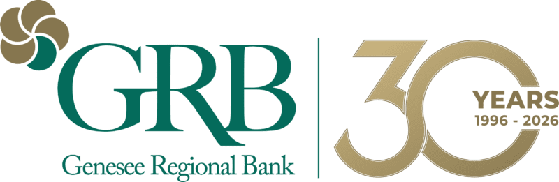 GRB 30th Anniversary Logo in Green & Gold GRB 30th Anniversary Logo in Green & Gold