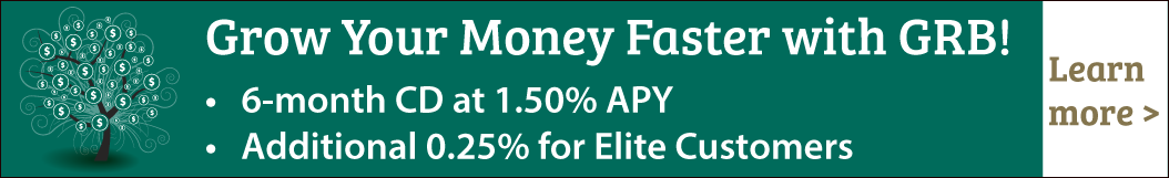 CD Rate special banner - 1.50% APY