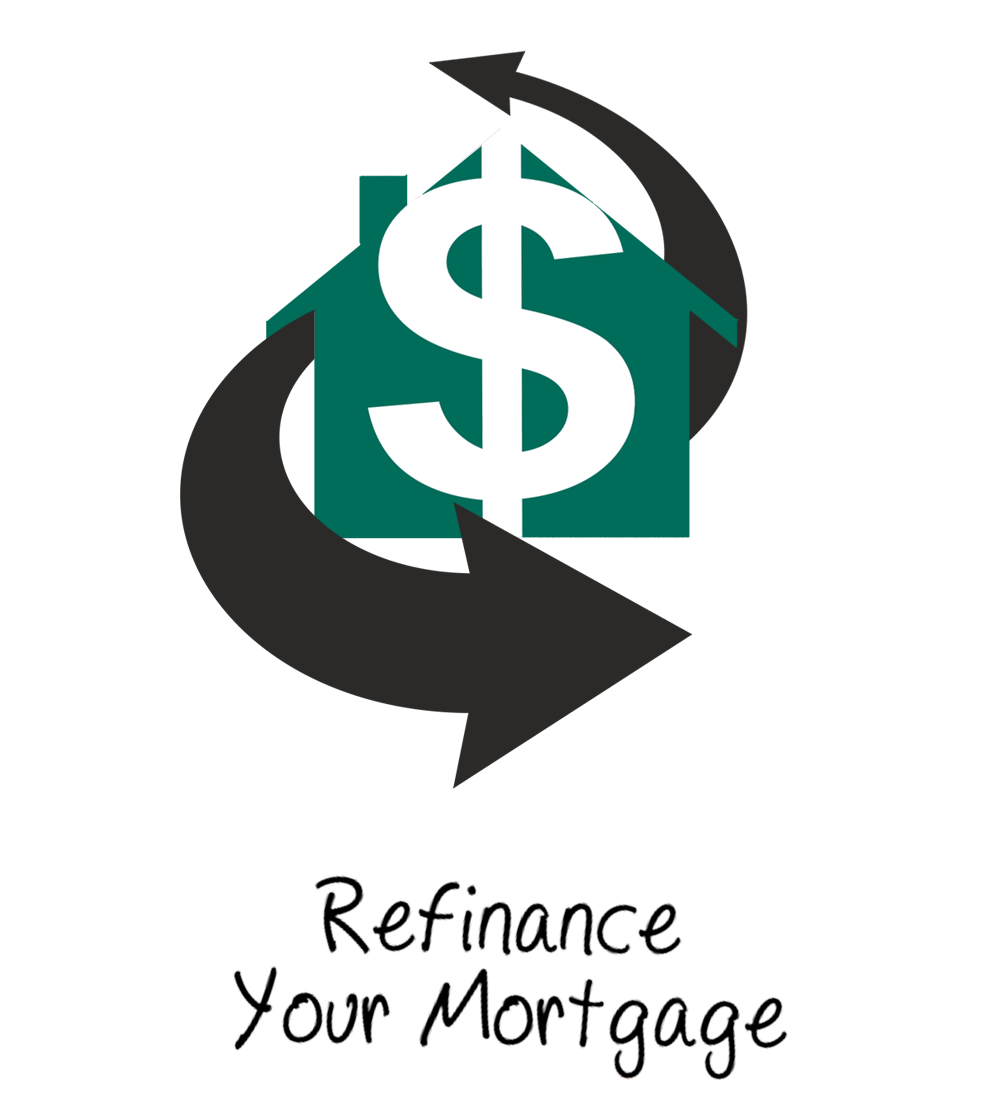 refinance your mortgage house icon