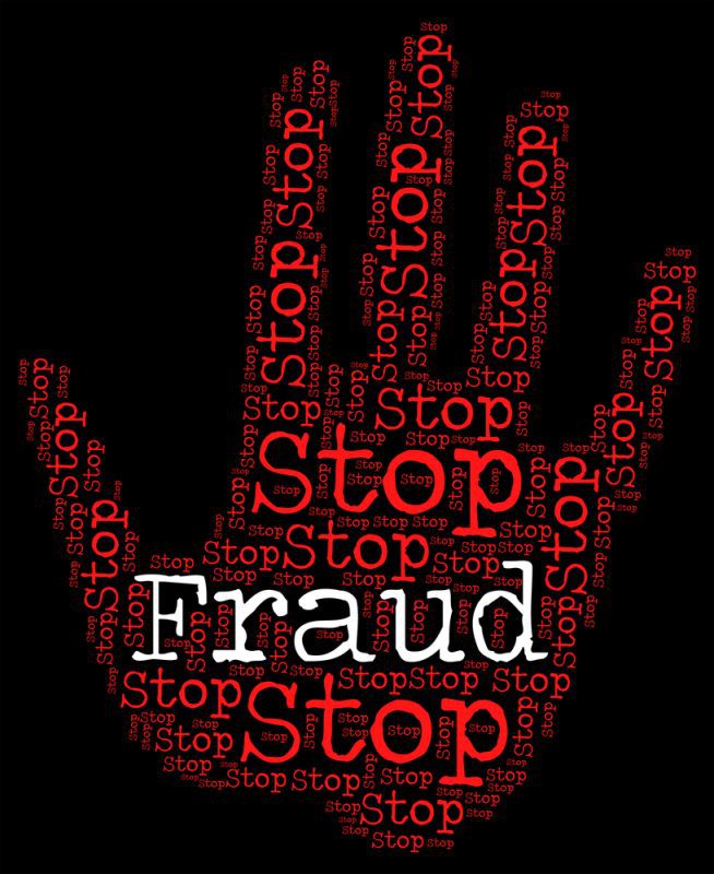 Illustration picturing fraud prevention