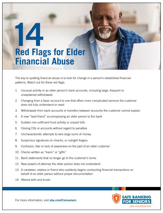 14 Tips to prevent elder financial abuse PDF