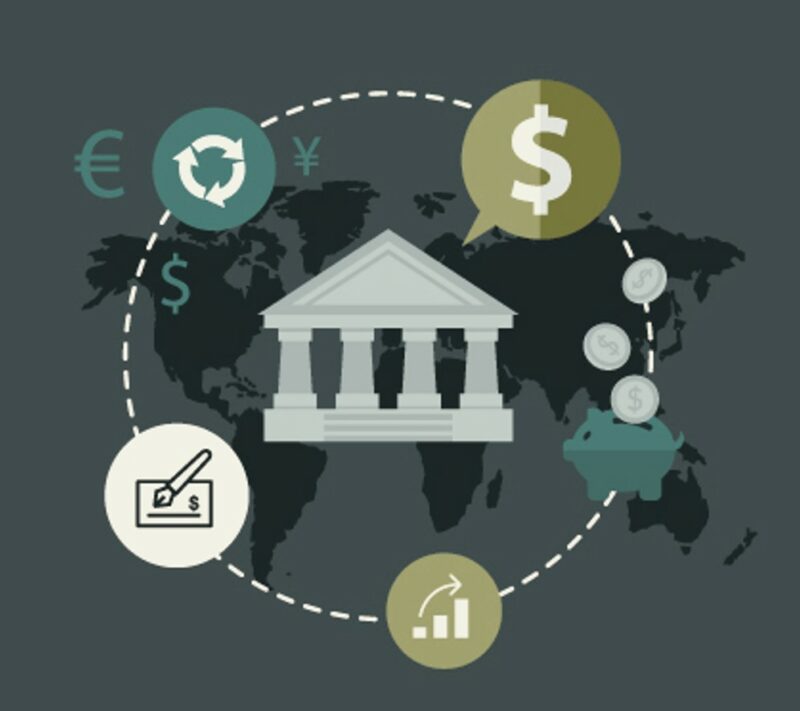 Wire transfer illustration