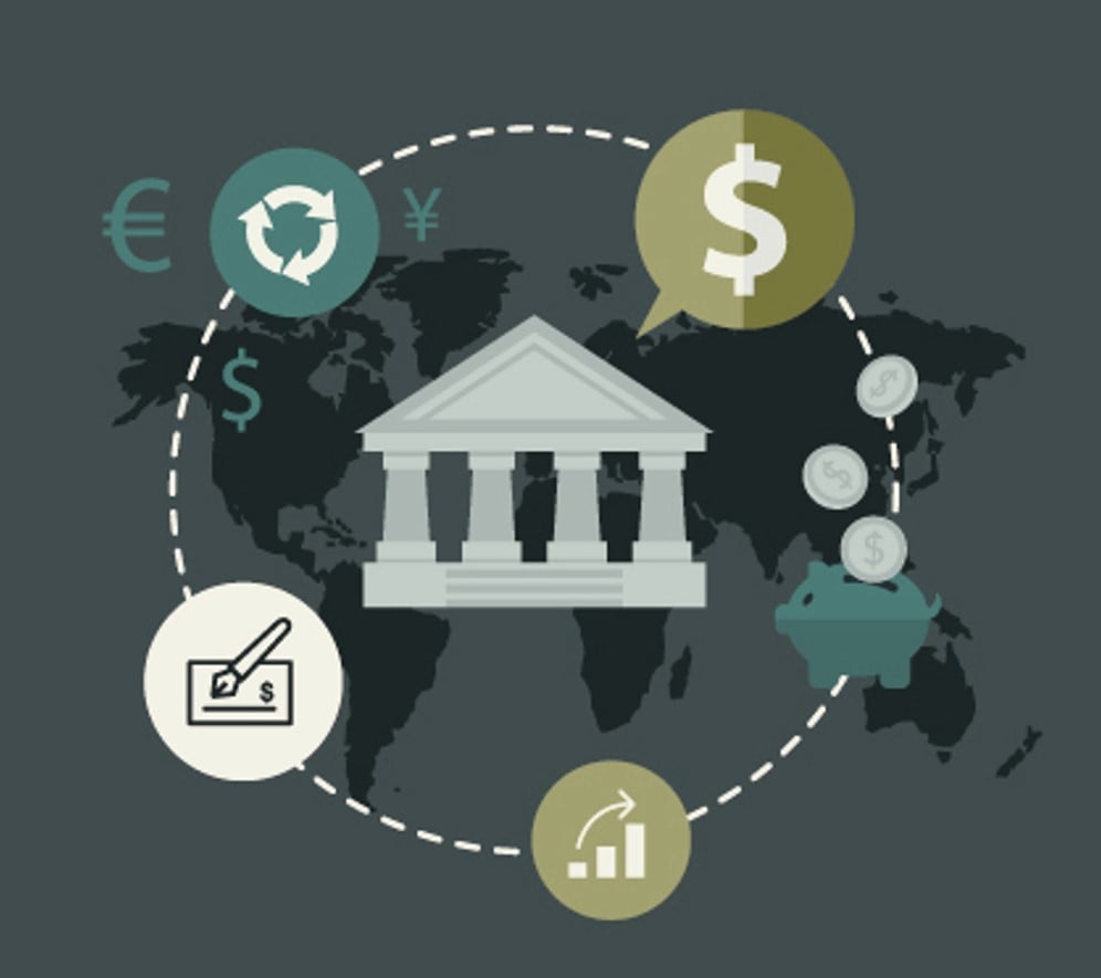 Wire transfer illustration