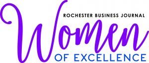 Women excellence 2019 award logo RBJ rochester business journal