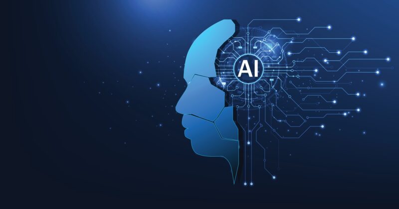 AI use in small business illustration